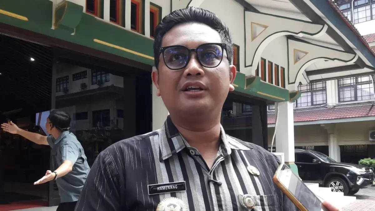 Bupati Klaten Hamenang Wajar Ismoyo. (Angga Purenda/Radar Solo)