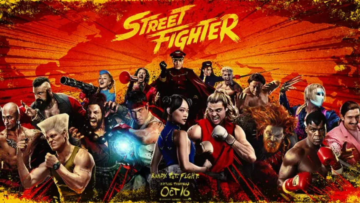 Poster film Street Fighter.