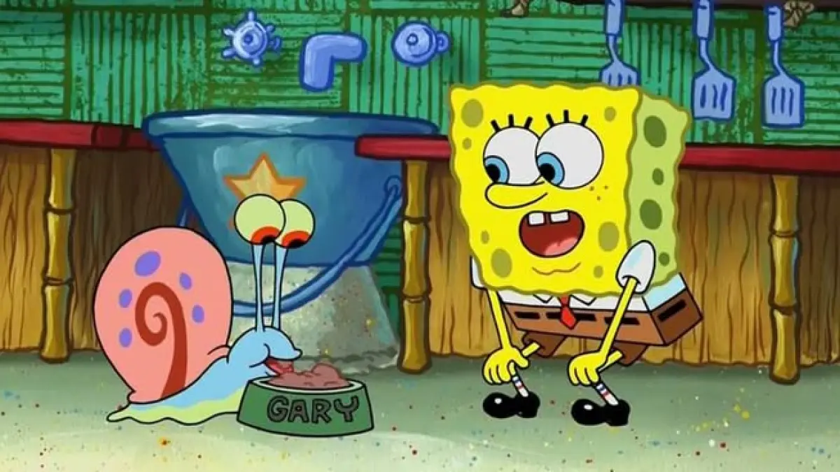 Spongebob dan Garry