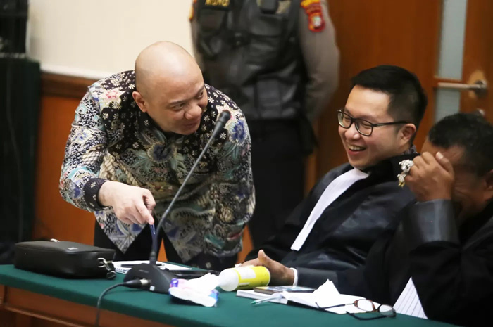 Terdakwa kasus peredaran narkotika jenis sabu Irjen Pol Teddy Minahasa