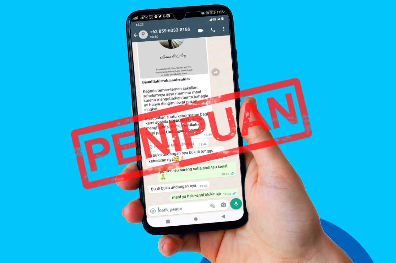 Awas penipuan bermodus undangan nikah.