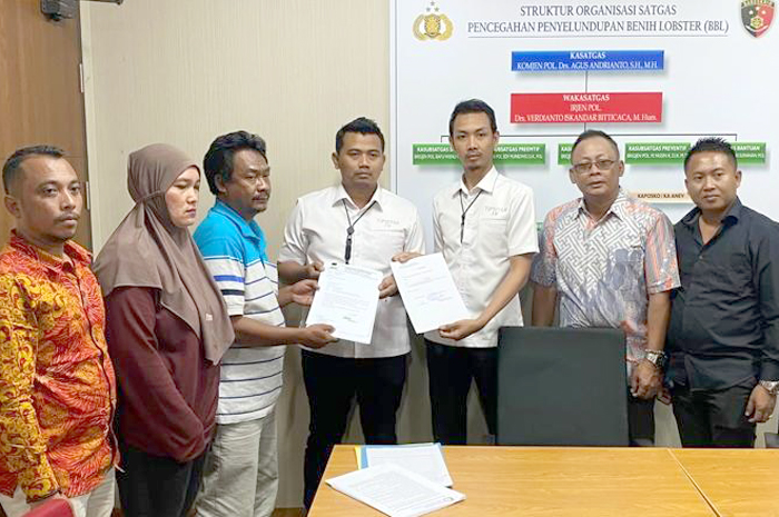 DILAPORKAN: Paguyuban nelayan Juwana mendatangi Bareskrim Polri belum lama ini.