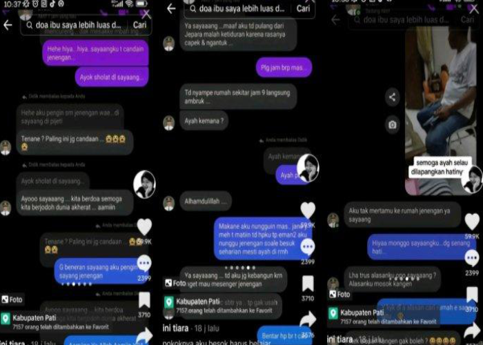 TANGKAPAN LAYAR: Tangkapan layar postingan TikTok