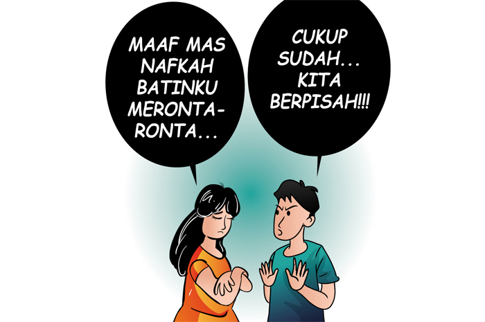 Ditinggal Melaut Suami, Istri Tak Tahan Lagi