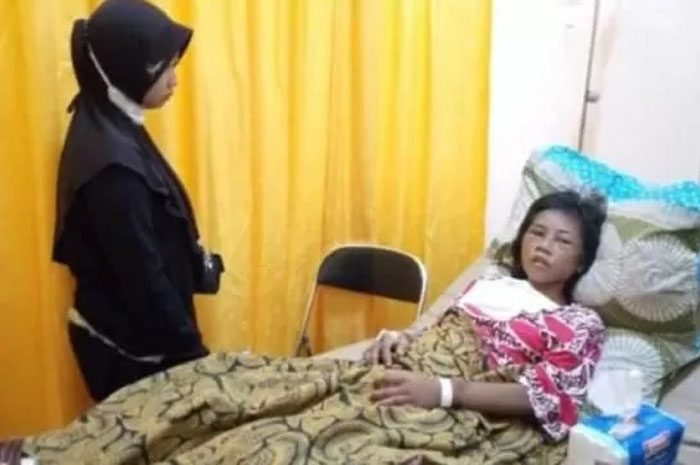 Siti Khotimah ART yang dianiaya majikan di salah apartemen di Jakarta Selatan