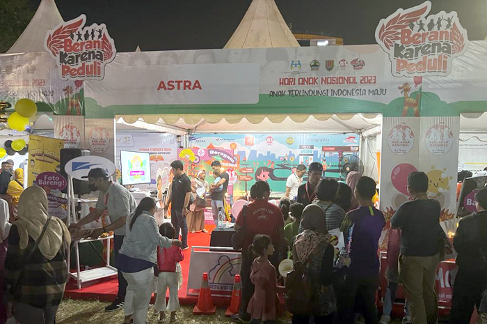 PT. Astra International Tbk bersama Main Dealer Astra Motor Jateng turut hadirkan booth istimewa di Lapangan Simpang Lima Kota Semarang pada 23 Juli kemarin.