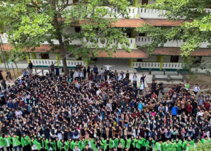 PBAK: Pengenalan Budaya Akademik dan Kemahasiswaan (PBAK) 2023 Maba UIN Raden Mas Said, baru-baru ini.