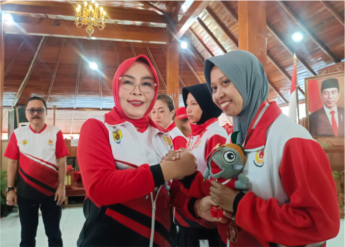 BONUS ATLET: Bupati Grobogan siap menggelontorkan bonus bagi para atlet berpestasi pada ajang Porpov Jateng 2023.