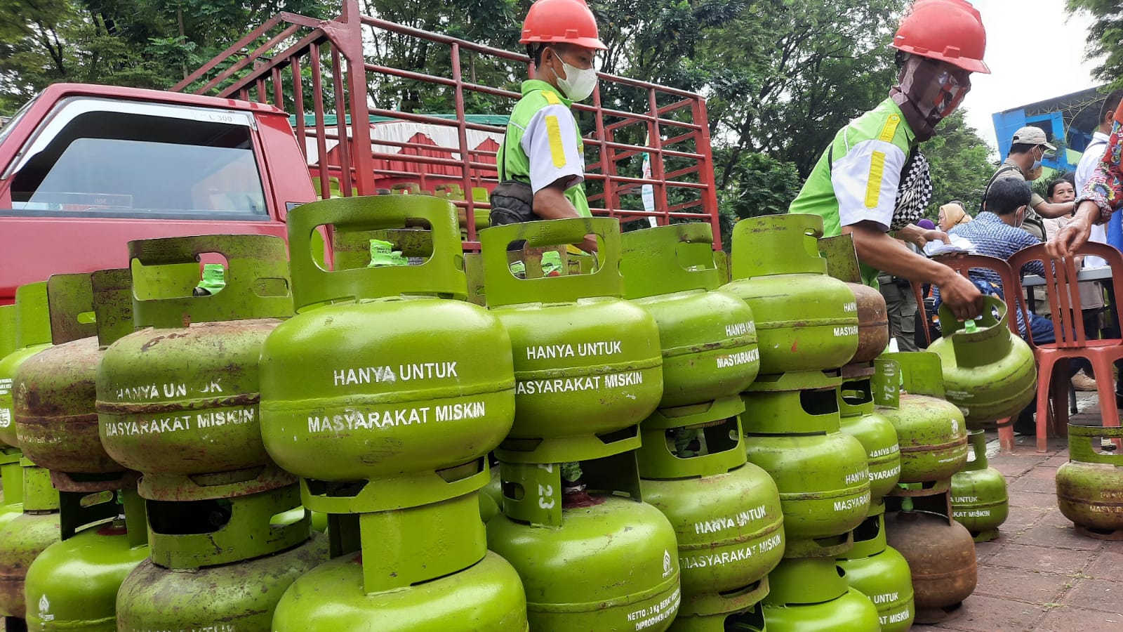 Gas Lpg 3 Kilogram. 