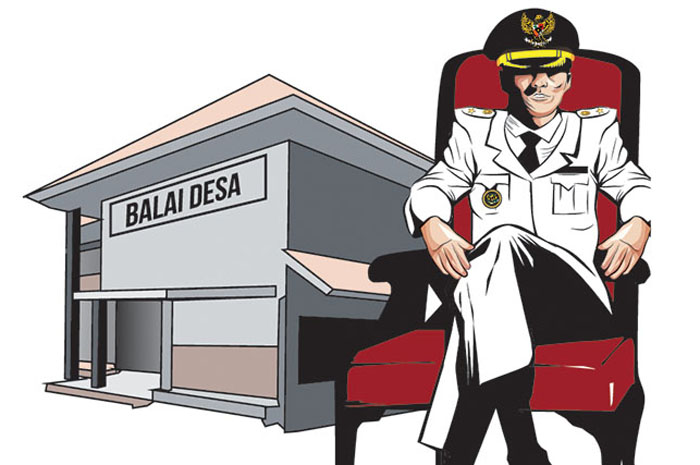 Ilustrasi kepala desa