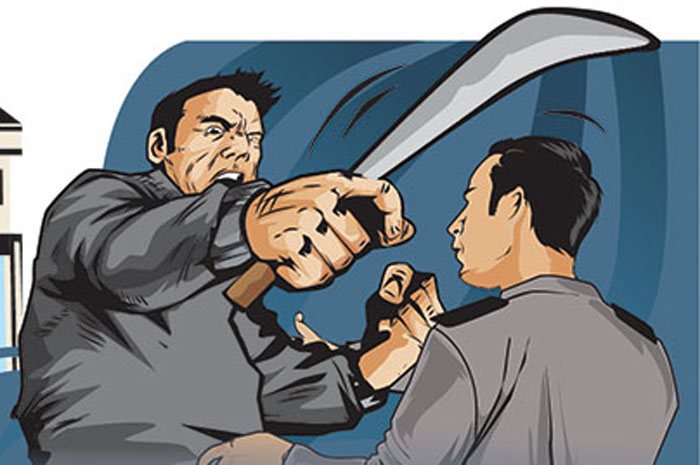 Ilustrasi Pembacokan