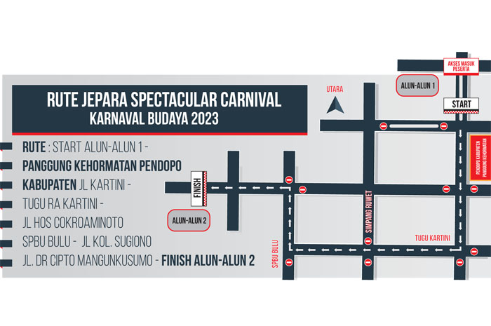 rute karnaval budaya