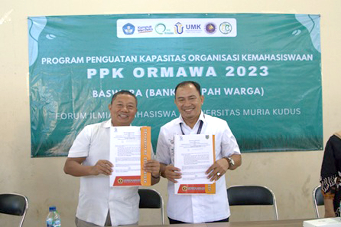 KOMPAK: PPK-Ormawa UMK bersama Desa Mitra siap membangun Desa.