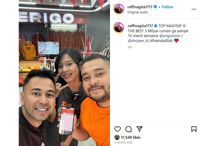 Shopee Live Erigo