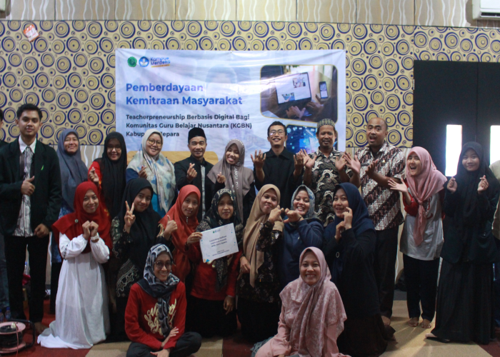 Tim Dosen Universitas Islam Nahdlatul Ulama (Unisnu) Jepara melaksanakan kegiatan Pemberdayaan Kemitraan Masyarakat (PKM) di lembaga mitra, KGBN (Komunitas Guru Belajar Nusantara) pada Jumat (11/8).
