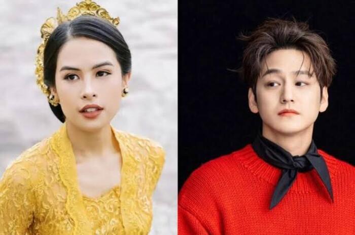 Maudy Ayunda dan Kim Bum