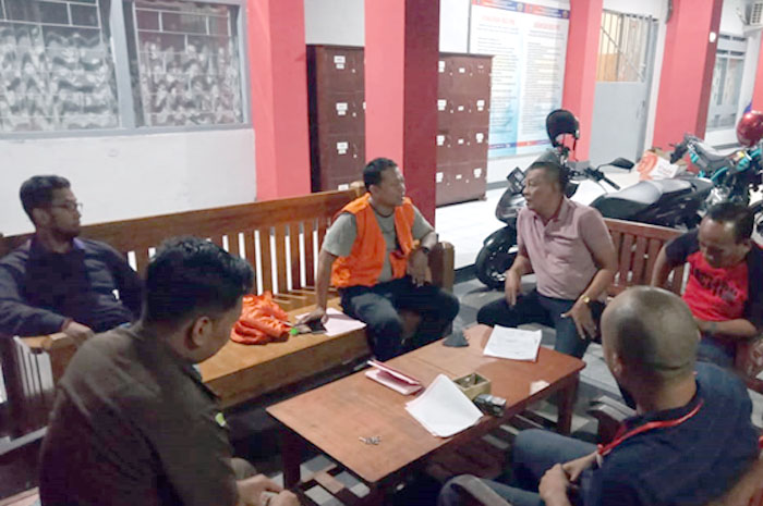 SEGERA SIDANG: Lapas Kelas IIB Pati menerima penyerahan tersangka tipikor Bumdesma Pati belum lama ini (5/9).