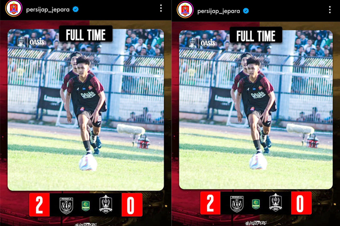 Laga Persela Lamongan vs Persijap Jepara