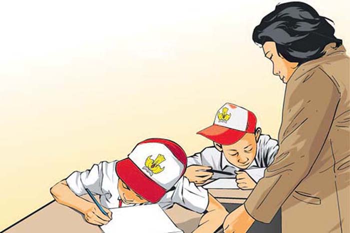 Ilustrasi Sekolah Dasar