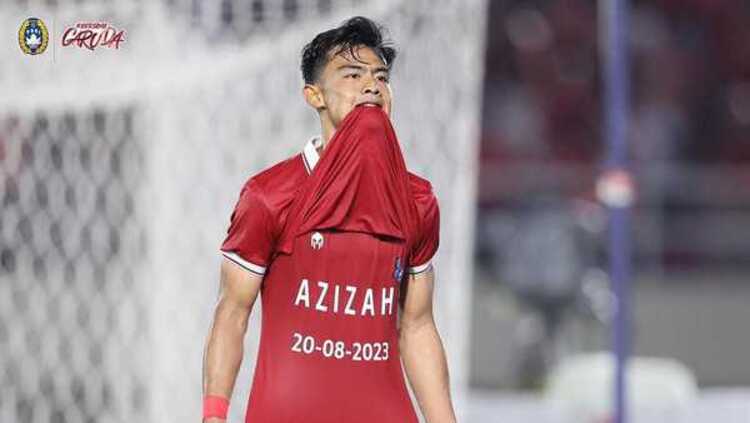 Selebrasi Bucin Pratama Arhan