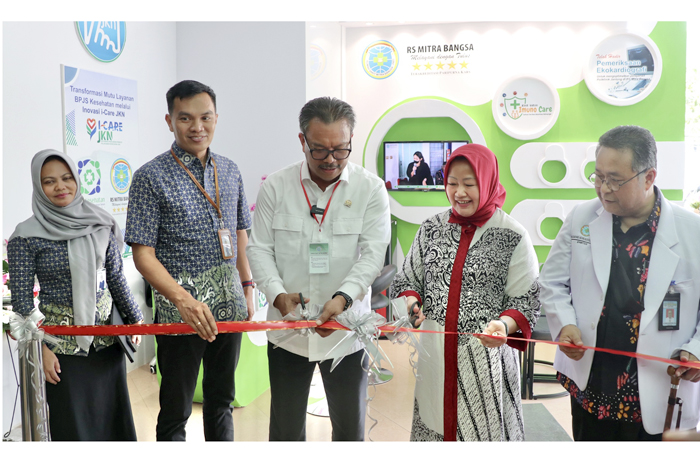 KESEHATAN: RS Mitra Bangsa launching transformasi mutu layanan I-Care Jaminan Kesehatan Nasional (JKN) bersama BPJS Kesehatan Cabang Pati.
