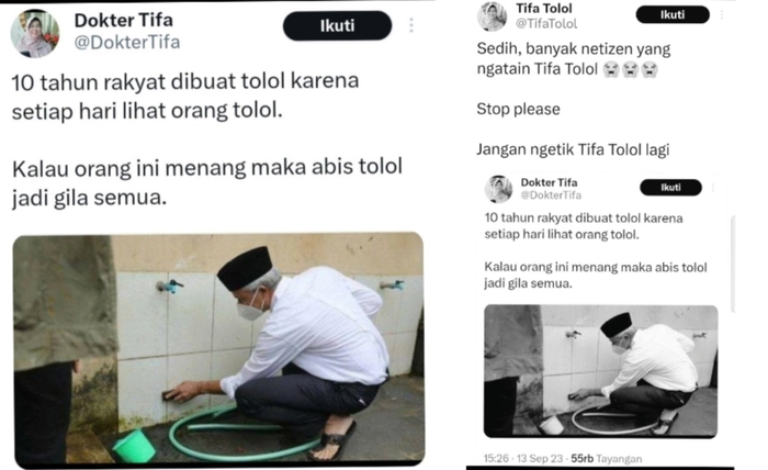 Postingab kontroversi dr Tifa