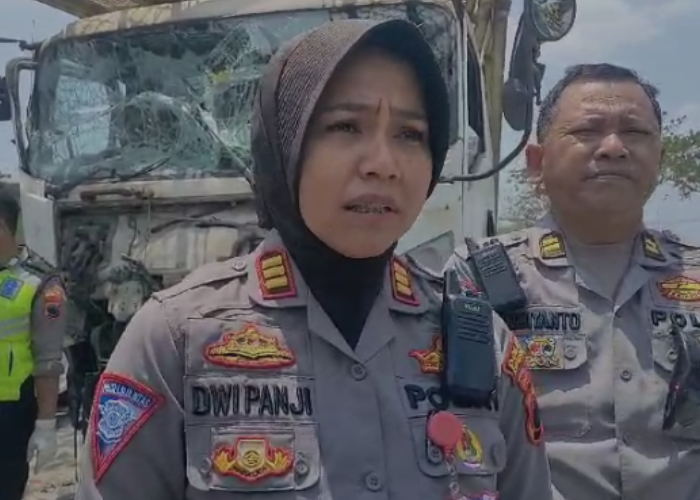 Kasatlantas Polres Rembang, AKP Dwi Panji Lestari.