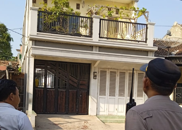 TKP: Lokasi terjadinya kasus pembacokan yang terjadi di Desa Sumberjo, Kecamatan Rembang pada Kamis (21/9).