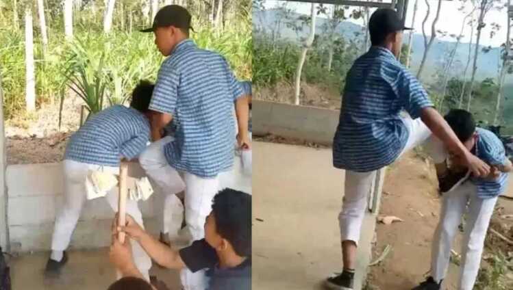 Aksi perundungan siswa SMP Negeri 2 Cimanggu, Cilacap