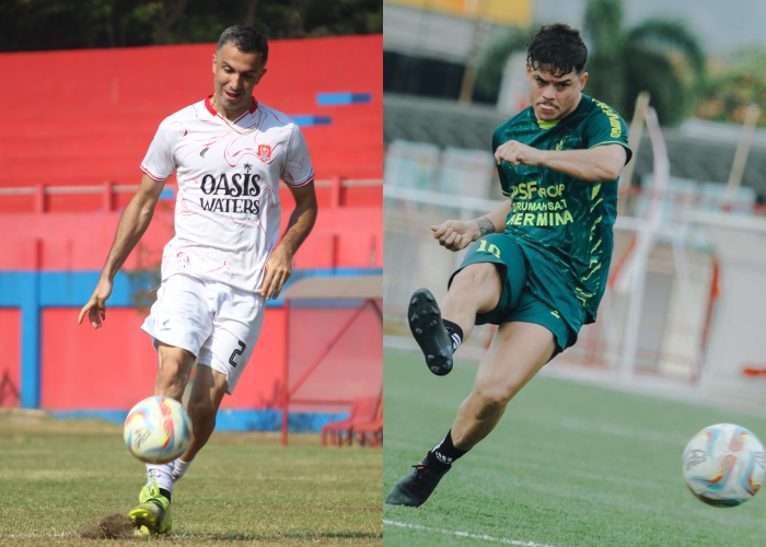 Mojtaba Lotfi dan Rafael Rodrigues.