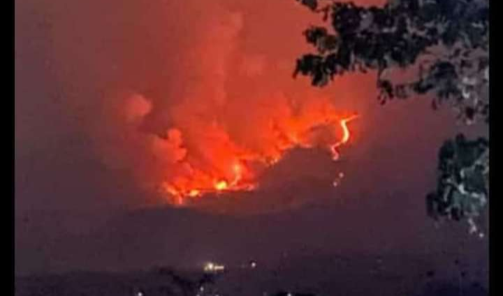 Kebakaran Gunung Lawu