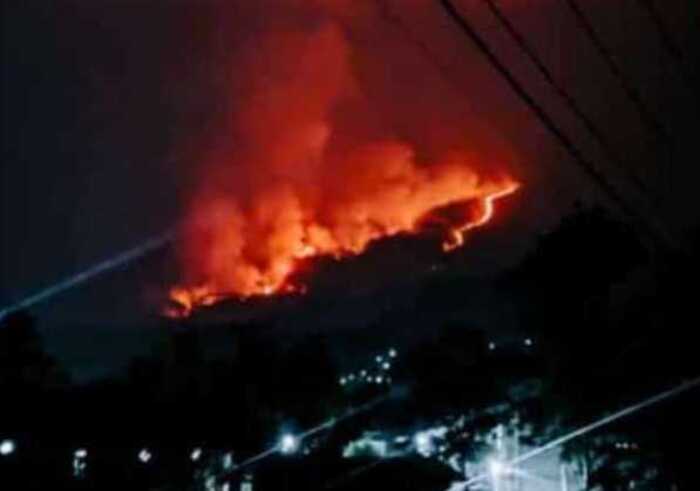 Kebakaran Gunung Lawu