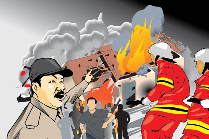 Ilustrasi Kebakaran