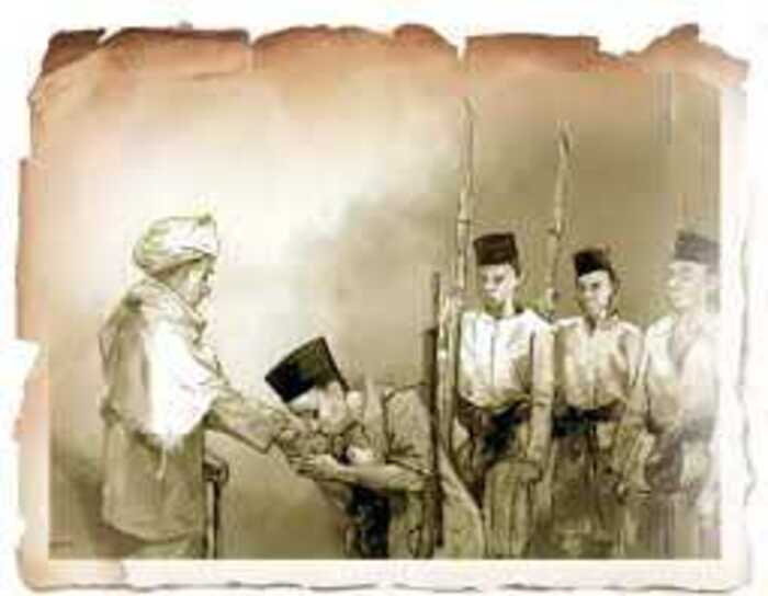 İlustrasi Hari Santri Nasional