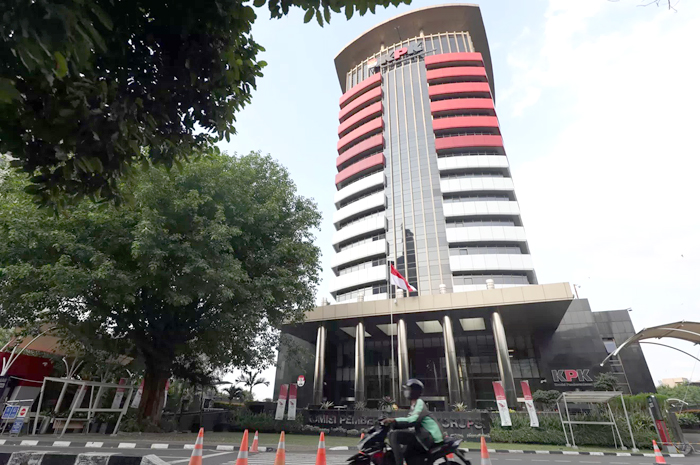 Suasana Gedung KPK, Jakarta.