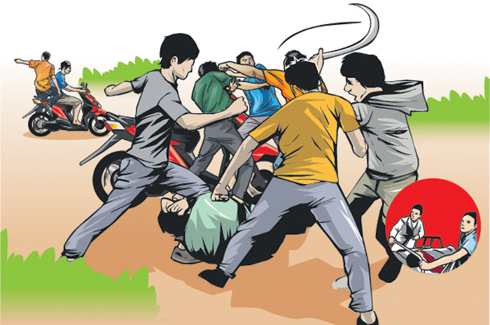 Ilustrasi Tawuran Pelajar