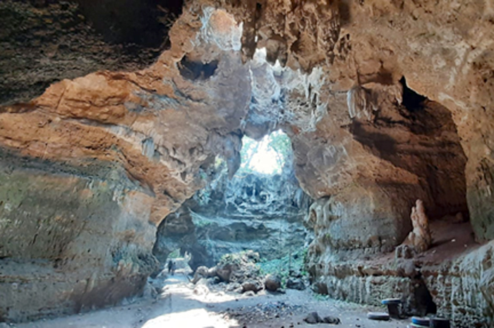 INDAH: Objek Wisata Goa Terawang jadi salah satu usulan Badan Geologi Kementerian ESDM sebagai wisata geoheritage.
