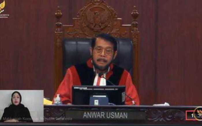 Ketua MK Anwar Usman