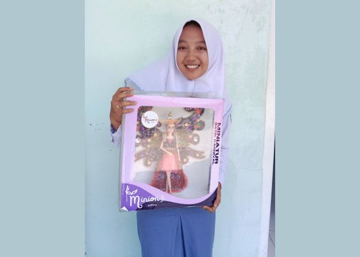 Siswi MAN 2 Rembang, Jaynika Halwa Muhimmah.