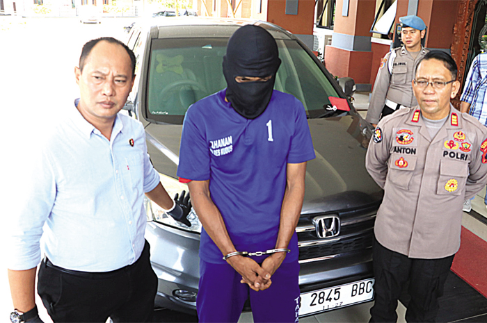 RESIDIVIS: Pencuri lintas kabupaten berhasil diringkus jajaran Polres Kudus.