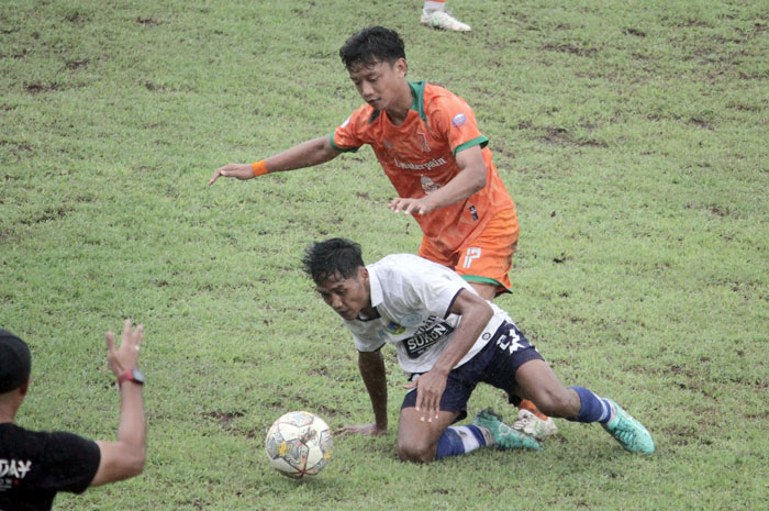 TERGANJAL: Persiku kontra PSIR Rembang pada di Liga 3 Jateng musim 2022 lalu.