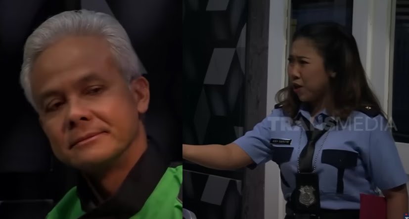 Kiky Saputri roasting Calon Presiden (Capres) Ganjar Pranowo di acara Lapor Pak! beberapa waktu lalu.