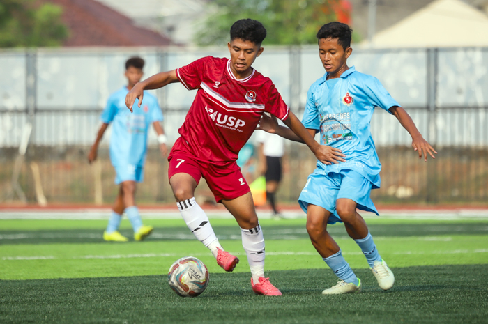 PUPUS: Perjuangan skuad Persipa Pati U-17 dalam kompetisi Piala Soeratin U-17 Jawa Tengah menghadapi Persab Brebes.
