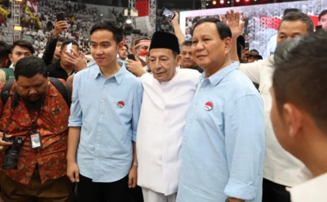 DUKUNG: Habib Luthfi bin Yahya mendukung Prabowo-Gibran dalam kontestasi Pemilu 2024 mendatang.