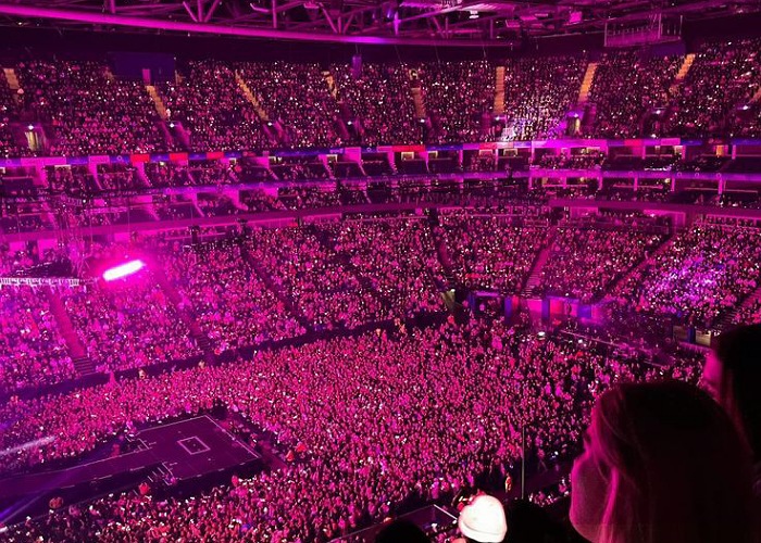 Suasana konser Kpop