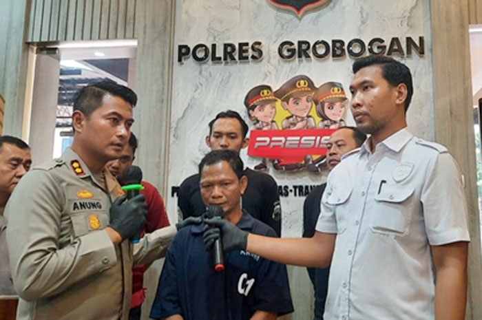 PRESSCON: Pelaku curanmor bermotif kenalan di media daring ditangkap.