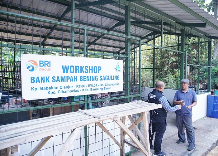 Bank Sampab kolaborasi BRI dengan Yayasan Bening Saguling.