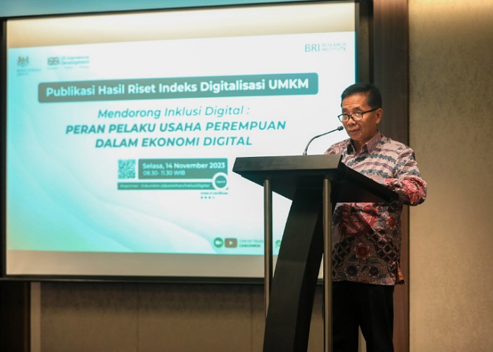 BRI jalin kerjasama dengan pemerintah Inggris kembangkan UMKM perempuan.