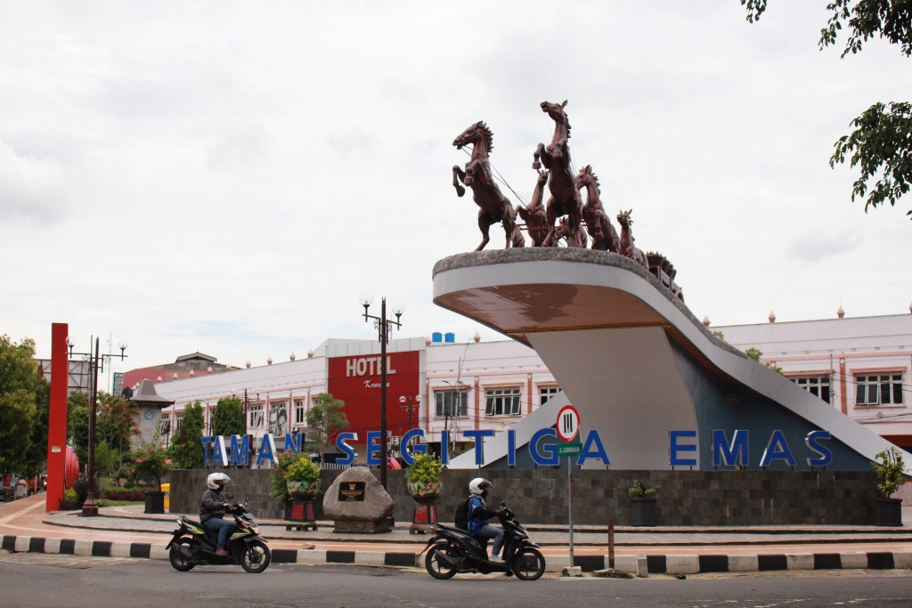 IKONIK: Taman Segi Tiga Emas jadi Taman Pasif dan dilarang ada kegiatan di tempat tersebut.