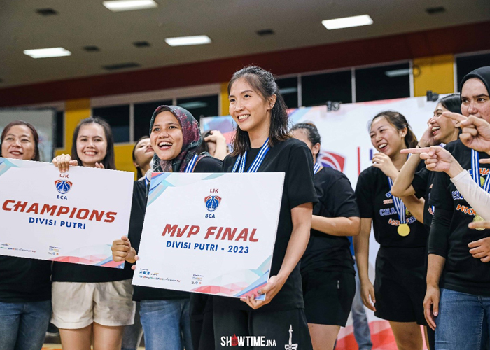 MEMBANGGAKAN: Tim basket putra dan putri BRI meraih sejumlah prestasi.